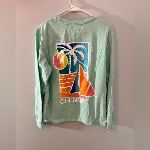 Mens Chubbies Long Sleeve T-Shirt size S - Picture 3 of 5